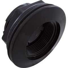 Waterway, 1-1/2"Fpt x 1-1/2"S W/Nut-Black-Bagged Individually 400-9151B