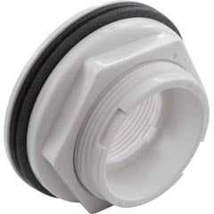 Waterway, 1-1/2"Fpt x 1-1/2"S W/Nut-White-Bagged Individually 400-9150B