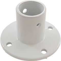 bestbuypool, 1.9" Slide Flange, White Aluminum Permacast, PF3119