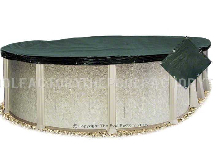 The Pool Factory, 10'x16' Oval Supreme Closing Package (Small Mouth Plate)