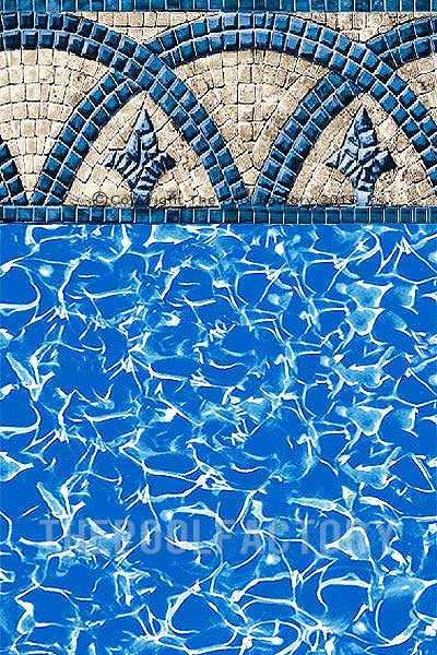 SwimLine, 10'x16'x52" Oval Uni-Bead Catalina Liner - 30 Gauge