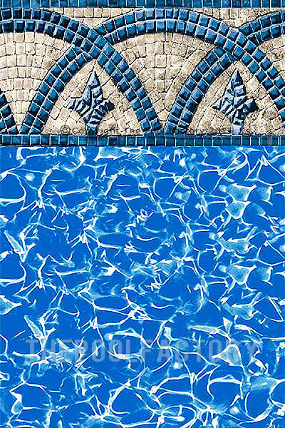 SwimLine, 10'x16'x54" Oval Uni-Bead Catalina Liner - 30 Gauge