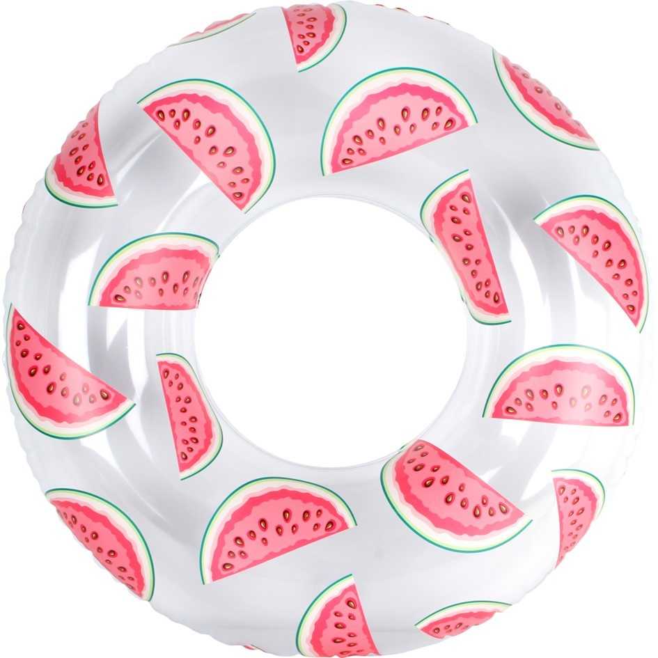 Dalby Pools and Spas, AIRTIME ULTRA CLEAR WATERMELON FRUIT 90CM SWIM RING