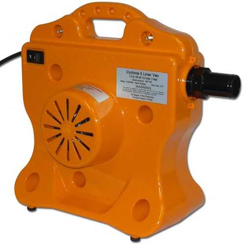 Air Supply, Air Supply Liner & Winterizing Cyclone Vacuum Blower Box - 3 Hp, 120V, 3 Stage - 4128100