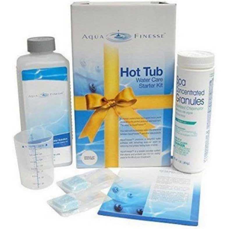 Aqua Finesse, AquaFinesse Hot Tub Water Care Starter Kit - Dichlor (Powder)