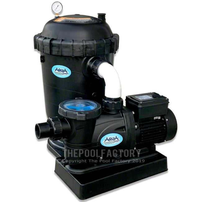 AquaPro, AquaPro 120 SQ. FT. Cartridge Filter System 1.5-HP 2-Speed Pump 2 Year Warranty