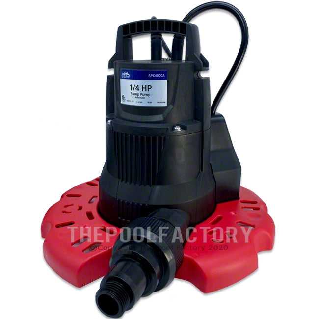 AquaPro, AquaPro Automatic Pool Cover Pump 3,000 GPH w/Leaf Protector APC4000A