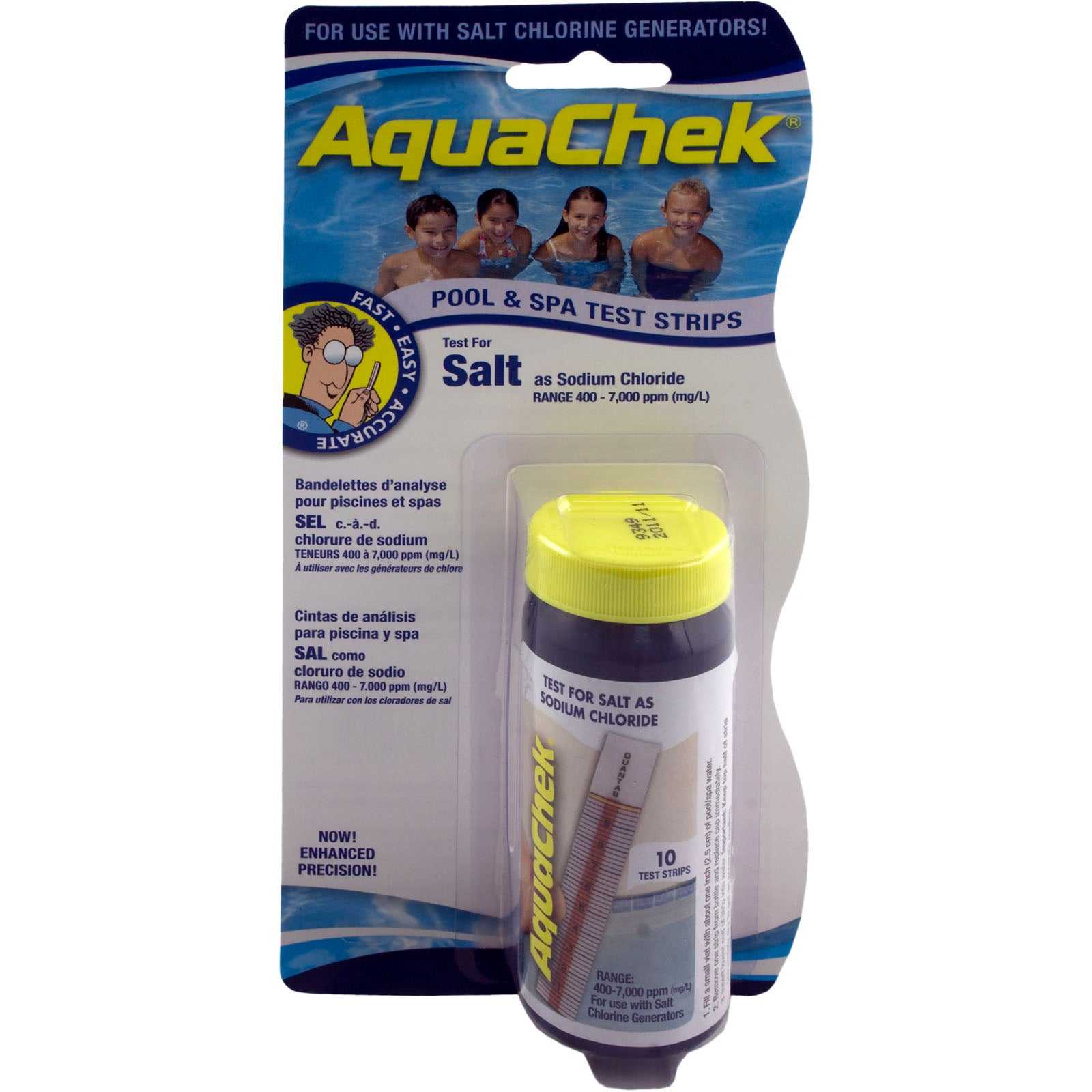 Aquachek, Aquachek 561140A Salt Test Strips - 10 Strips