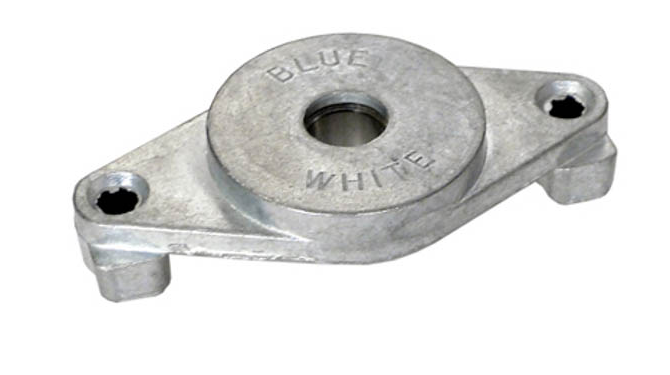 Blue-White, BEARING BRACKET WITH BEAR, BWC612PB