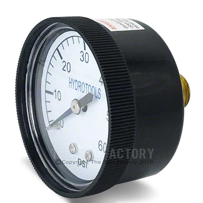 HydroTools, Back Mount Pressure Gauge