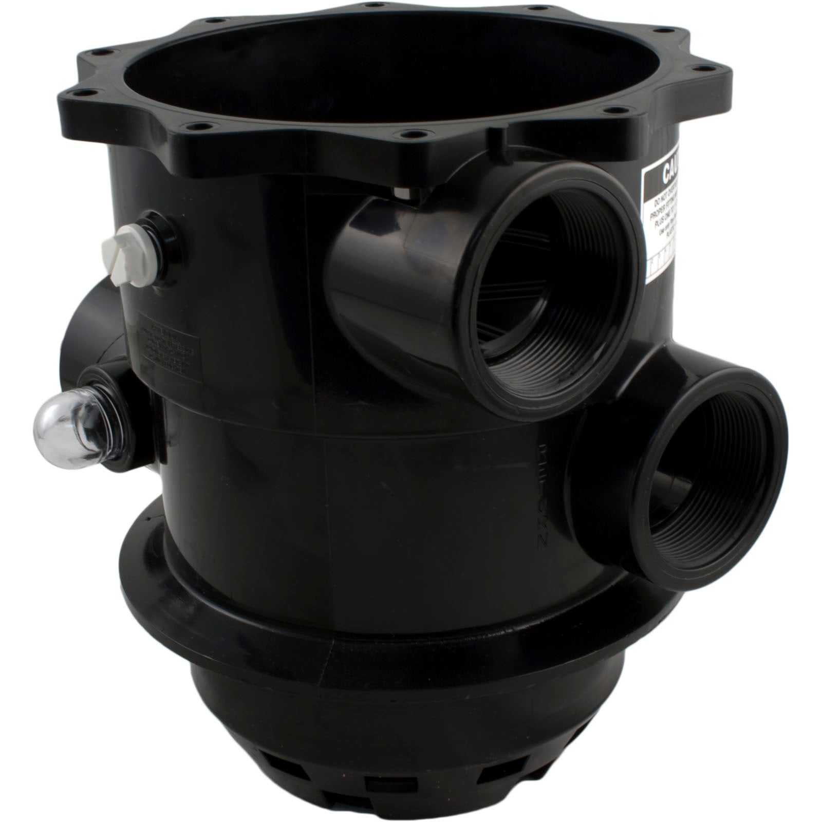 Praher Canada Ltd, Body Assembly, Praher TM-22-PB Valve, 2", Black/ E55-T22PB