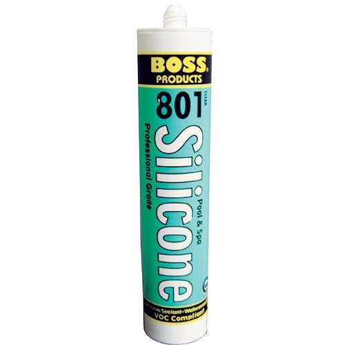 Boss, Boss 10.3 oz Silicone Adhesive Cartridge - Clear