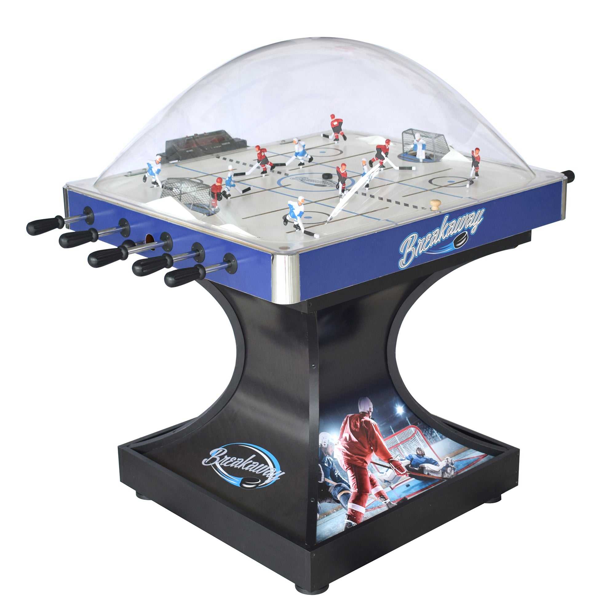 Hathaway, Breakaway 41-in Dome Hockey Table with LED Scoring - BG5003