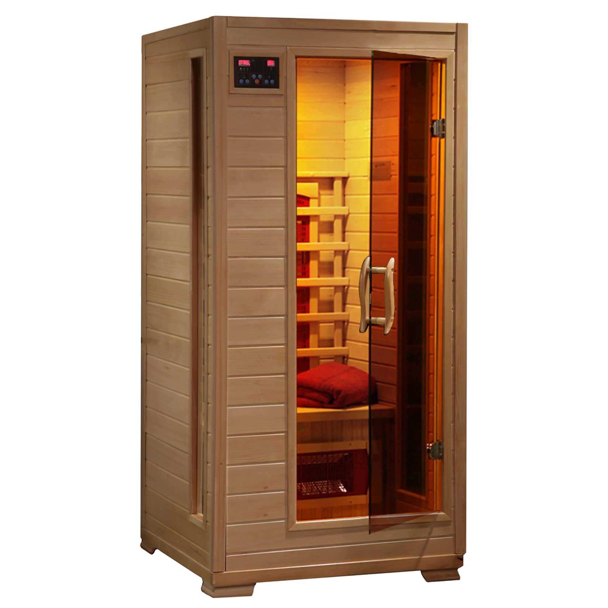 Heatwave, Buena Vista - 1 Person Ceramic Heater Heatwave Infrared Home Sauna - SA2400