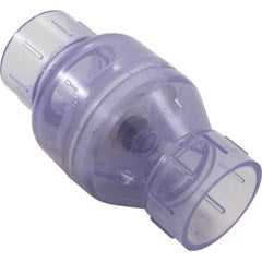 Flo Control, Check Valve, Flo Control 1011, 2"s, 1/2lb, Spring, Water, Clear 1011C20