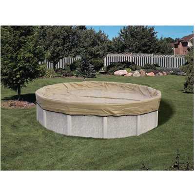 HPI, HPI 18' Round Armor Kote Winter Pool Cover - 22' Cover Size - 20Yr Warranty