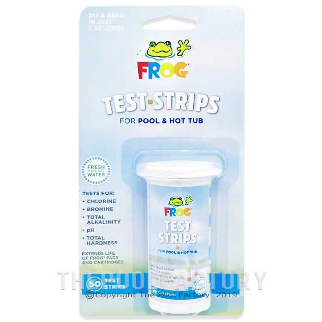 Pool Frog, Pool Frog - Pool & Spa Test Kit (50 Strips)