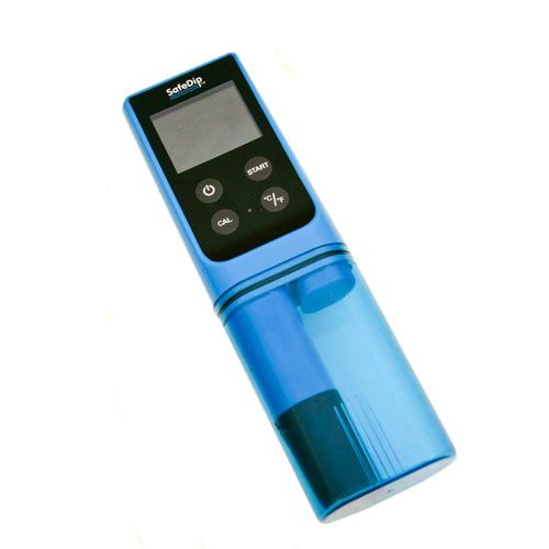 Solaxx Pool Products, Solaxx SafeDip Digital Chemistry Tester for Pools and Spas MET20A