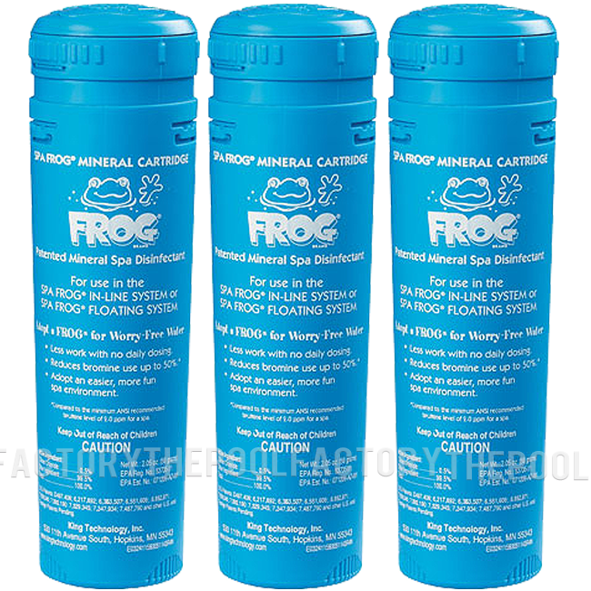 Frog Serene, Spa Frog Serene Mineral Cartridge 3-Pack 01-14-3812